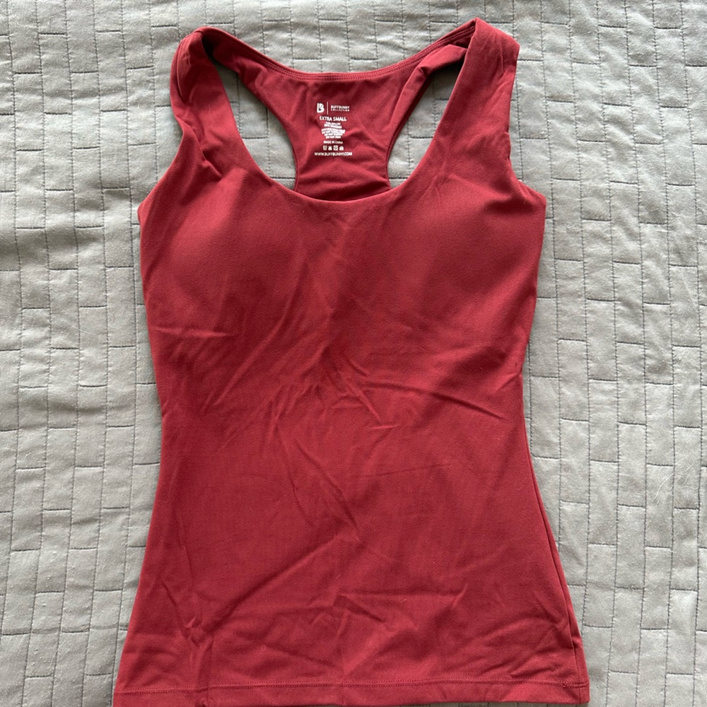 BuffBunny Tank Top - Vineyard Red